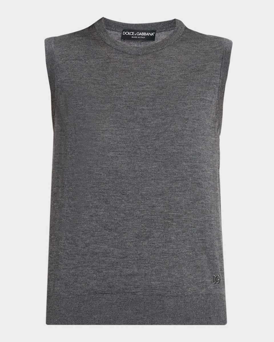 Cashmere Knit Tank Top